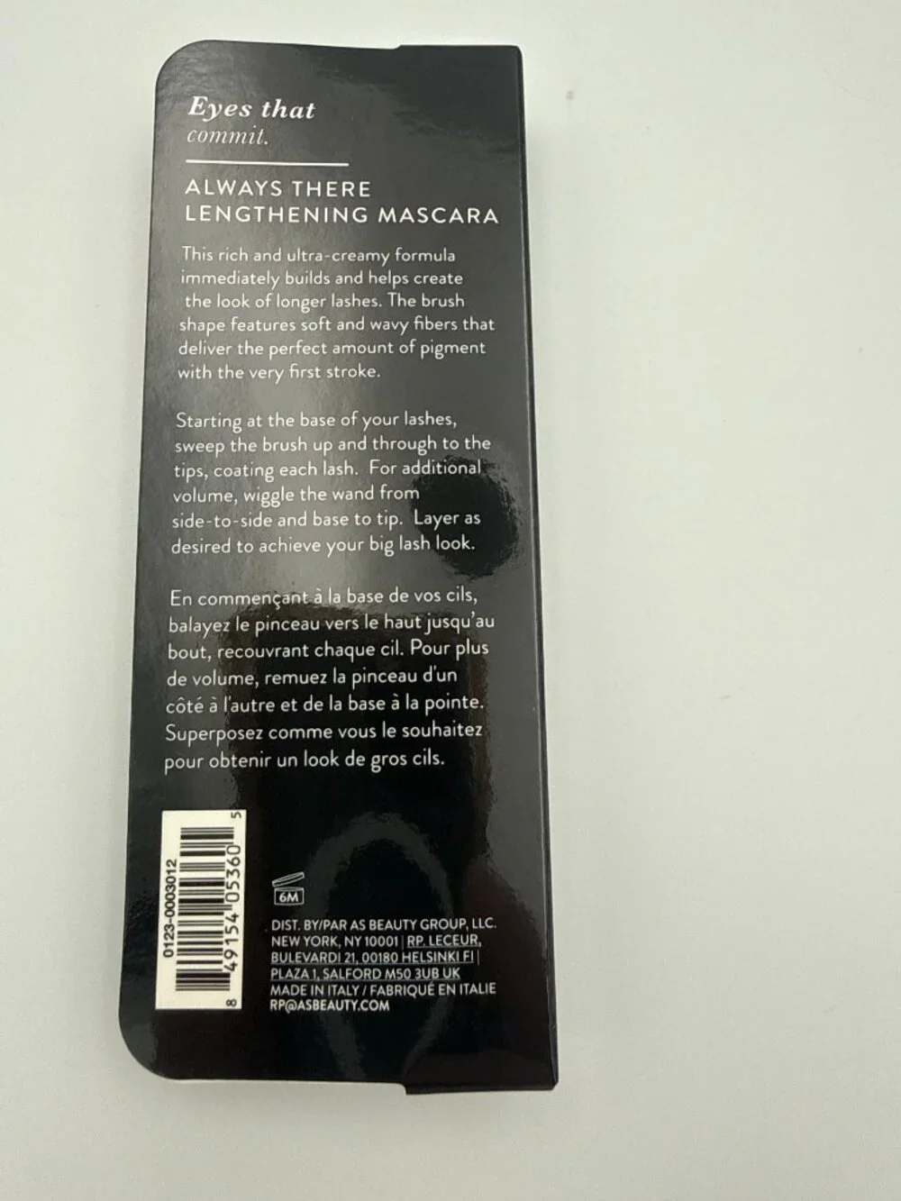 NWT Laura Geller Always There Lengthening Mascara Black